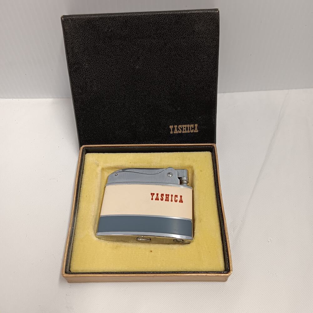 YASHICA Camera Advertising Promotion Cigarette Coronet Lighter Smoking Cigar